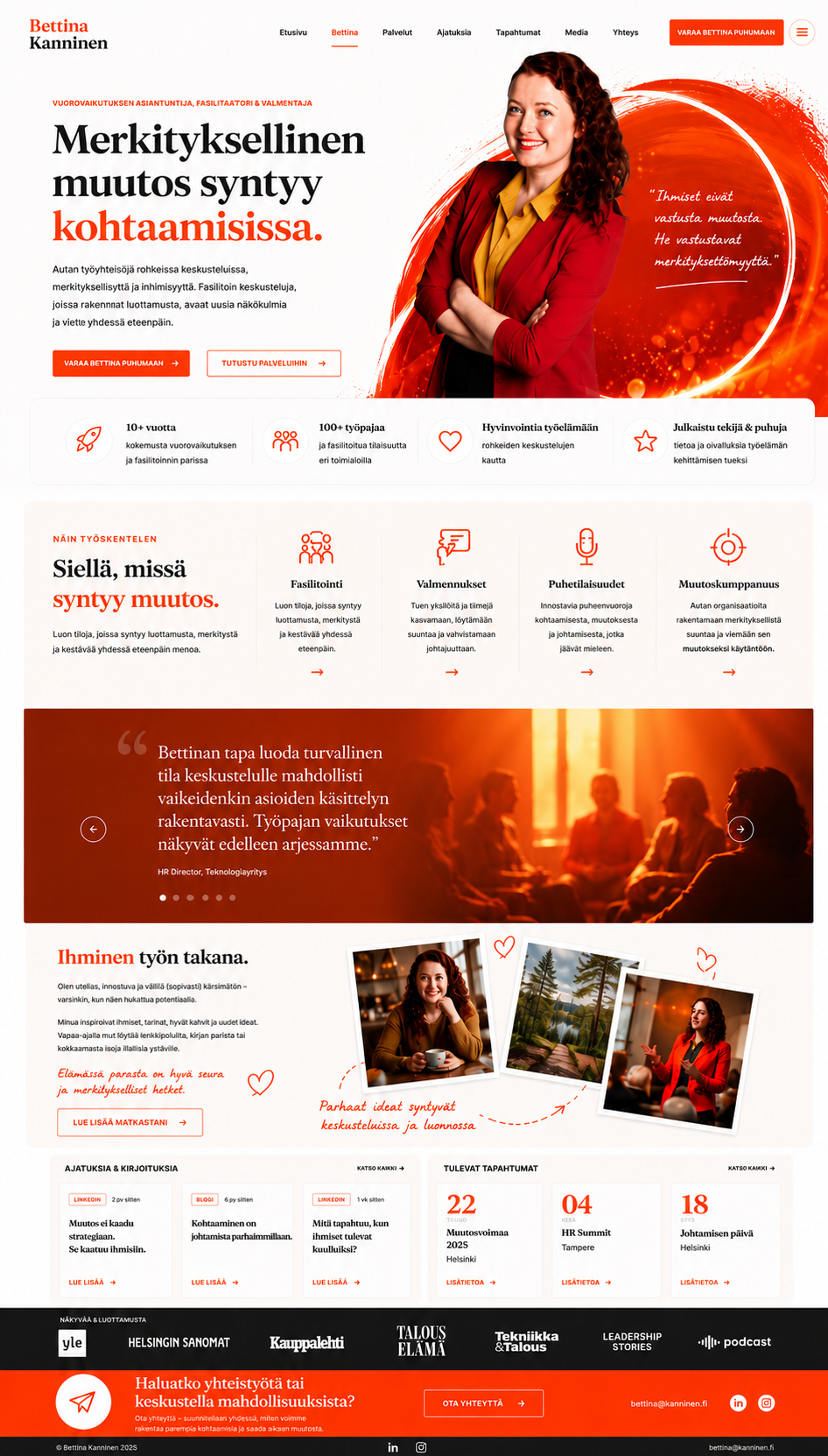 Bettina home UI draft 1